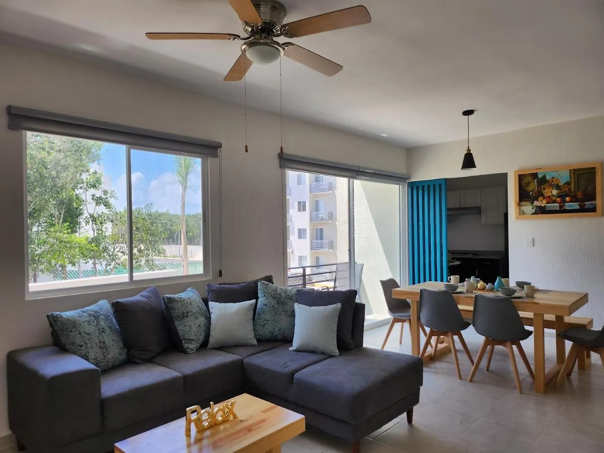 Departamento Paseo Cumbres L Apartamento Playa del Carmen